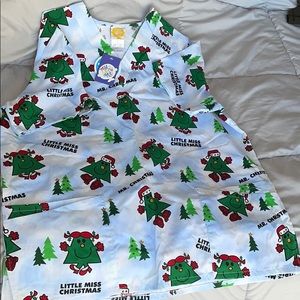 Little miss scrub top